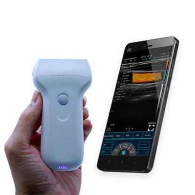 comprare Sonda ecografica portatile wireless a 96 elementi approvata CE per la diagnosi clinica ospedaliera online manufacture