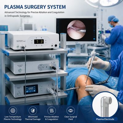 comprare Sistema di chirurgia artroscopica al plasma minimamente invasivo a bassa temperatura con temperatura di lavoro di 40-70 ℃ per elettrodo chirurgico al plasma RF online manufacture