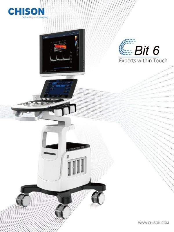 Macchina cardiaca professionale CBit 6 di ultrasuono di Chison di doppler di colore