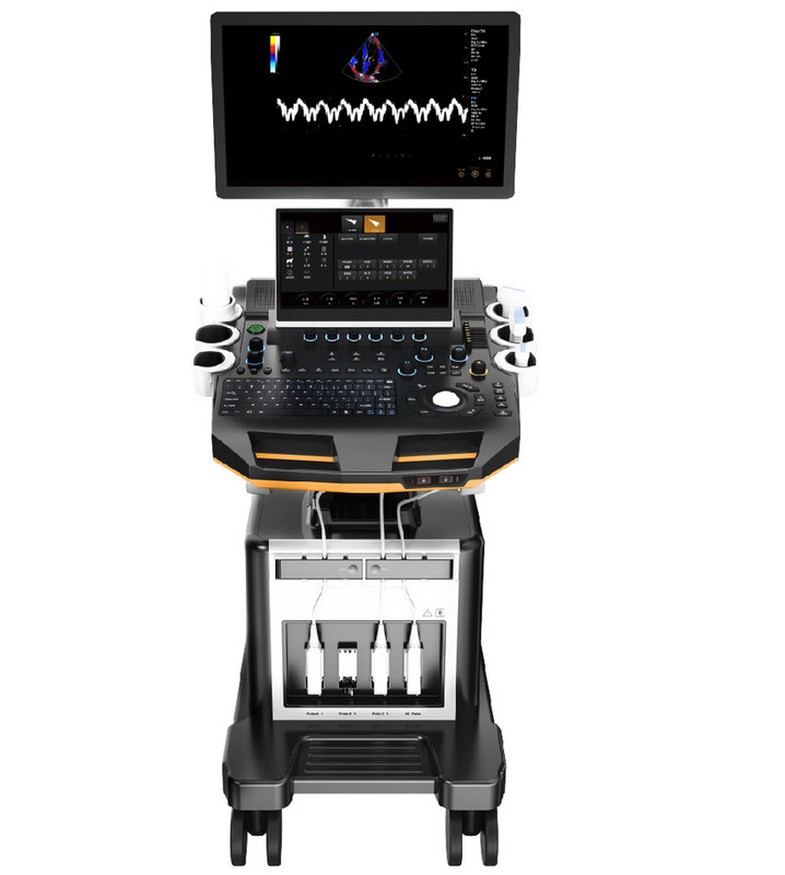 Sistema di imaging professionale per piccoli animali con ecografia veterinaria Color Doppler 3D/4D con LCD da 21,5"