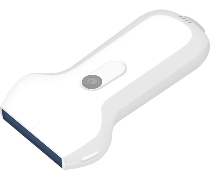 Sonda ecografica portatile wireless a 96 elementi approvata CE per la diagnosi clinica ospedaliera
