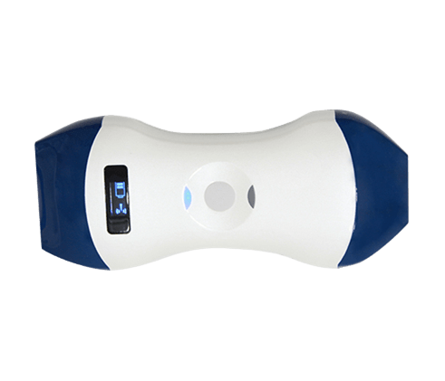 Sonda per ultrasuoni palmare wireless FDA CE ISO13485 con array di fasi e doppia testa lineare per POCUS