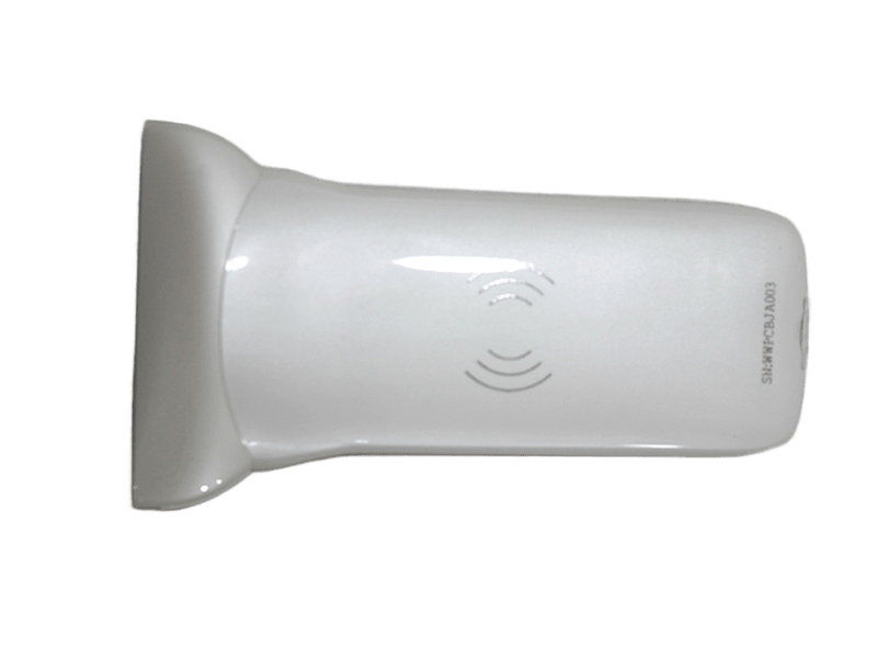 Sonda ultrasonica wireless per color doppler lineare da 256 elementi, ultra larga, 85 mm, per imaging vascolare e guida PICC