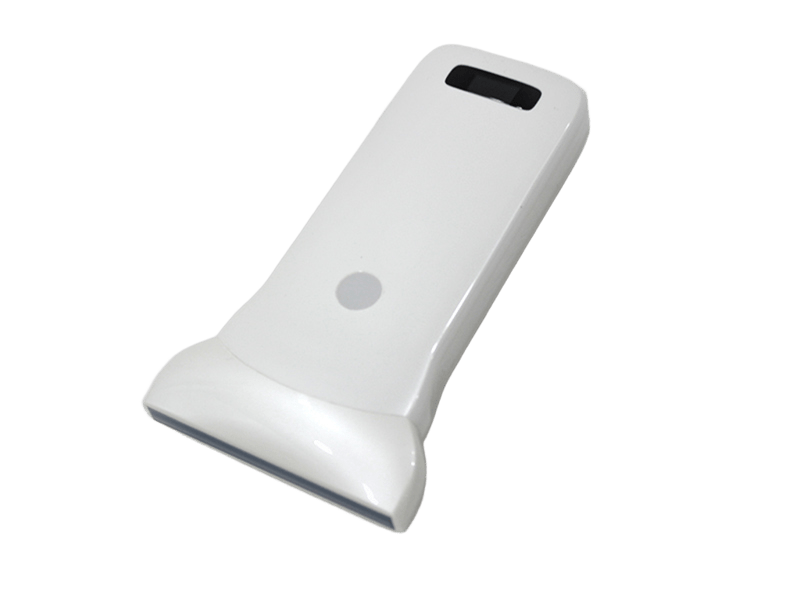 Sonda ultrasonica wireless per color doppler lineare da 256 elementi, ultra larga, 85 mm, per imaging vascolare e guida PICC